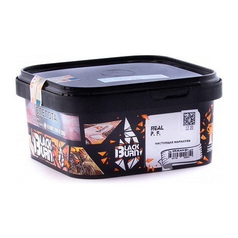 Табак BlackBurn - Real P.F. (Настоящая Маракуйя, 200 грамм) купить в Томске