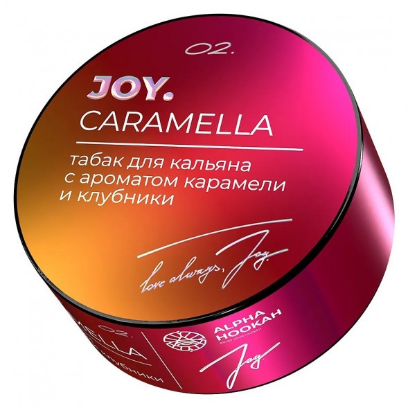 Табак Joy - Caramella (Клубника и Карамель, 25 грамм) купить в Томске