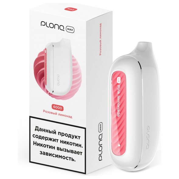 PLONQ MAX - Розовый Лимонад (6000 затяжек) купить в Томске