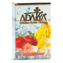 Табак Adalya - Strawberry Banana Ice (Ледяная Клубника и Банан, 20 грамм, Акциз)
