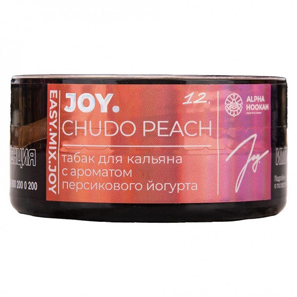 Табак Joy - Chudo Peach (Персиковый Йогурт, 25 грамм) купить в Томске