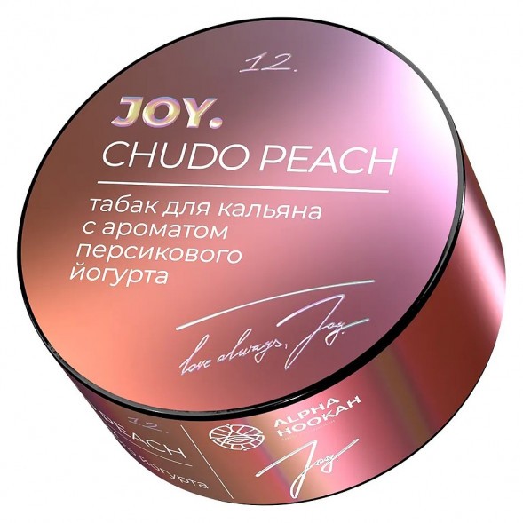 Табак Joy - Chudo Peach (Персиковый Йогурт, 25 грамм) купить в Томске