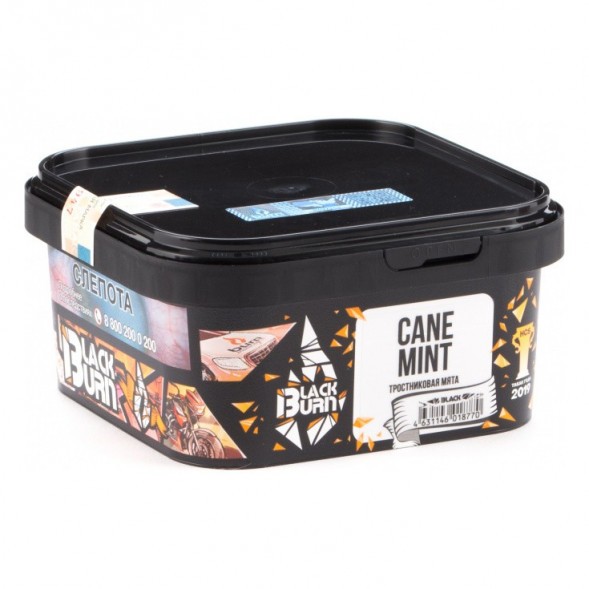 Табак BlackBurn - Cane Mint (Тростниковая Мята, 200 грамм) купить в Томске