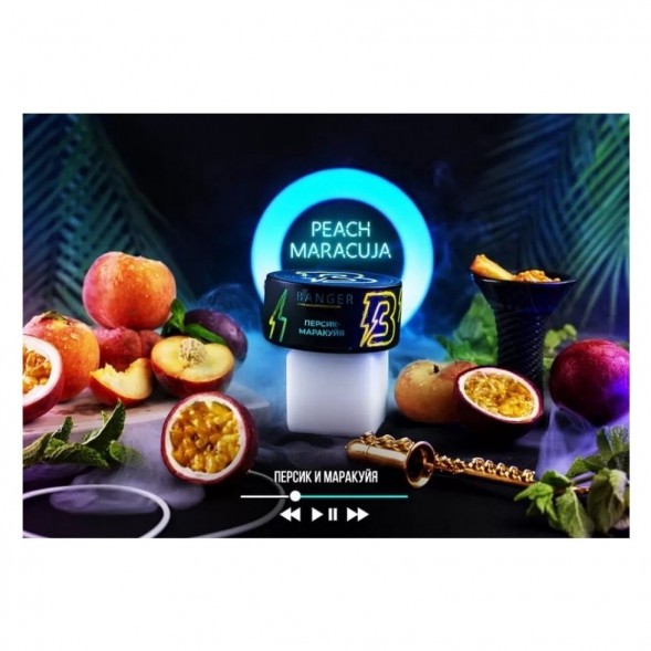 Табак Banger - Peach Maracuja (Персик, Маракуйя, 25 грамм) купить в Томске