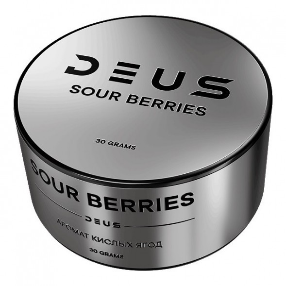 Табак Deus - Sour Berries (Кислые Ягоды, 30 грамм) купить в Томске
