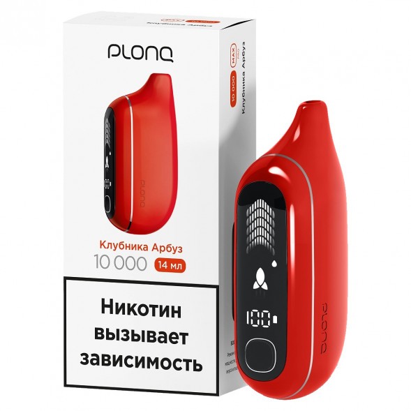 PLONQ MAX PRO - Клубника Арбуз (10000 затяжек) купить в Томске