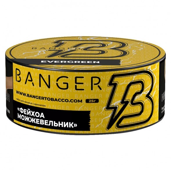 Табак Banger - Evergreen (Фейхоа Можжевельник, 25 грамм) купить в Томске
