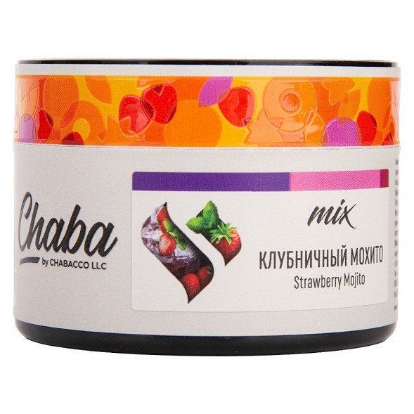 Смесь Chaba Mix - Strawberry Mojito (Клубничный Мохито, 40 грамм) купить в Томске