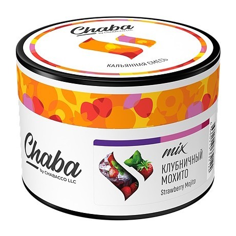 Смесь Chaba Mix - Strawberry Mojito (Клубничный Мохито, 40 грамм) купить в Томске
