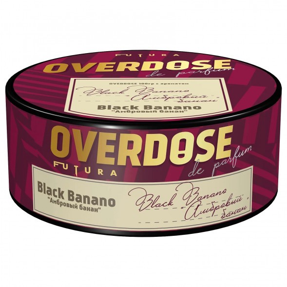 Табак Overdose - Black Banano (Амбровый Банан, 100 грамм) купить в Томске