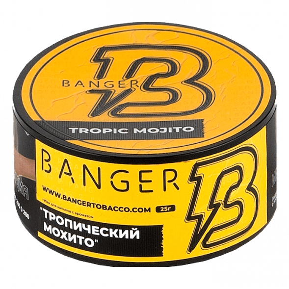 Табак Banger - Tropic Mojito (Тропический Мохито, 25 грамм) купить в Томске