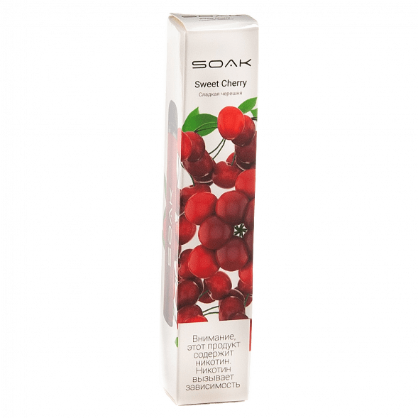 SOAK X - Sweet Cherry (Сладкая Черешня, 2200 затяжек) купить в Томске