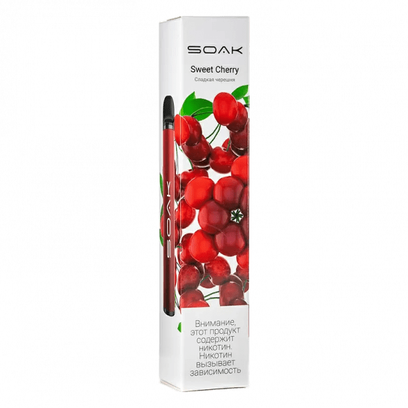 SOAK X - Sweet Cherry (Сладкая Черешня, 2200 затяжек) купить в Томске