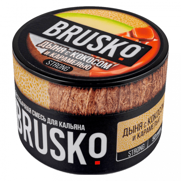 Смесь Brusko Strong - Дыня с Кокосом и Карамелью (50 грамм) купить в Томске