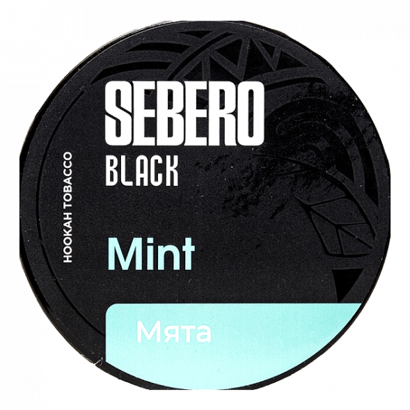 Табак Sebero Black - Mint (Мята, 100 грамм) купить в Томске