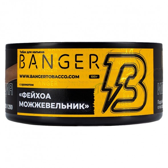 Табак Banger - Evergreen (Фейхоа Можжевельник, 100 грамм) купить в Томске