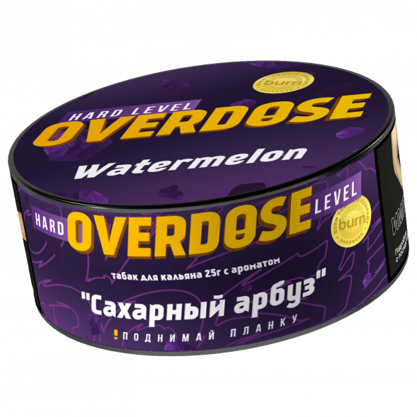 Табак Overdose - Watermelon (Сахарный Арбуз, 25 грамм) купить в Томске