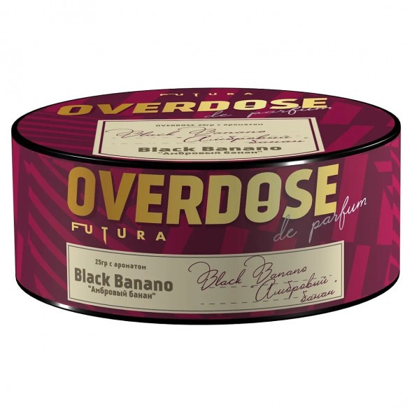 Табак Overdose - Black Banano (Амбровый Банан, 25 грамм) купить в Томске