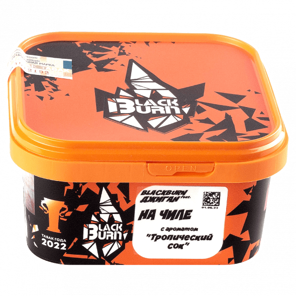 Табак BlackBurn - На Чиле (Тропический Сок, 200 грамм) купить в Томске