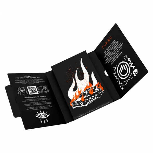 Табак Хулиган - Turbo (Арбузно-Дынная Жвачка, 25 грамм) купить в Томске