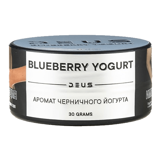 Табак Deus - Blueberry Yogurt (Черничный Йогурт, 30 грамм) купить в Томске