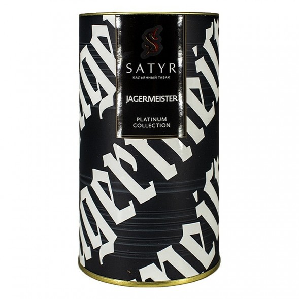 Табак Satyr Platinum - Jagermeister Limited Edition (Егермейстер Лимитед, 100 грамм) купить в Томске