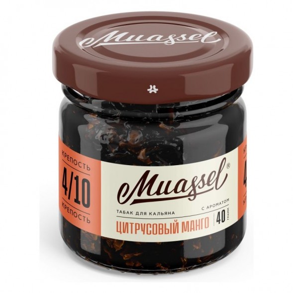 Табак Muassel Medium - Цитрусовый Манго (40 грамм) купить в Томске