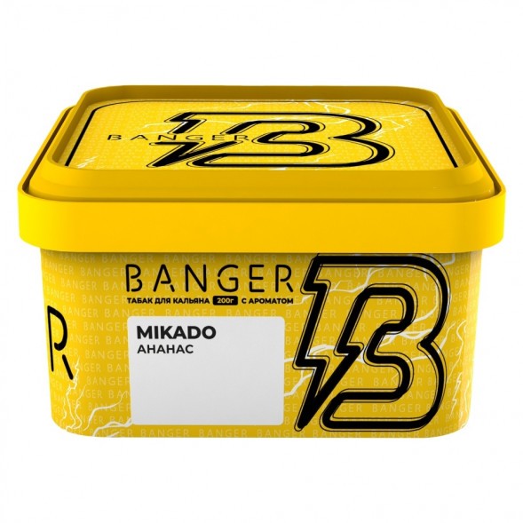 Табак Banger - Mikado (Ананас, 200 грамм) купить в Томске