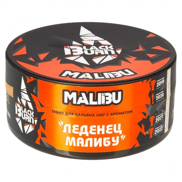 Табак BlackBurn - Malibu (Леденец Малибу, 100 грамм) купить в Томске