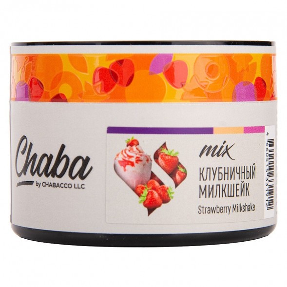 Смесь Chaba Mix - Strawberry Milkshake (Клубничный Милкшейк, 40 грамм) купить в Томске