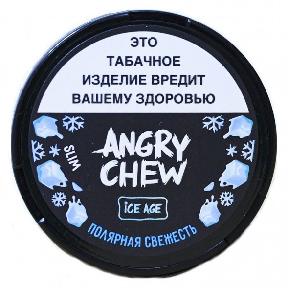 Табак жевательный Angry Chew Slim Medium - Полярная Свежесть (12 грамм) купить в Томске