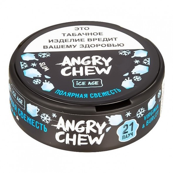 Табак жевательный Angry Chew Slim Medium - Полярная Свежесть (12 грамм) купить в Томске