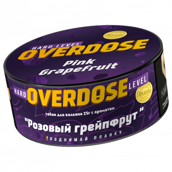 Табак Overdose - Pink Grapefuit (Розовый Грейпфрут, 25 грамм) купить в Томске