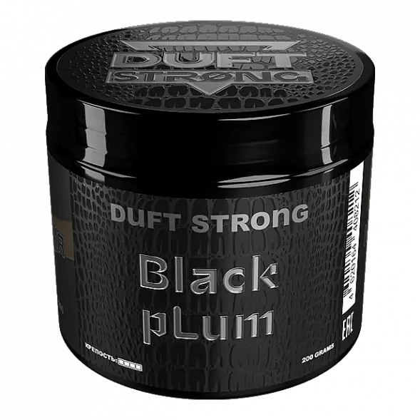 Табак Duft Strong - Black Plum (Чернослив, 200 грамм) купить в Томске