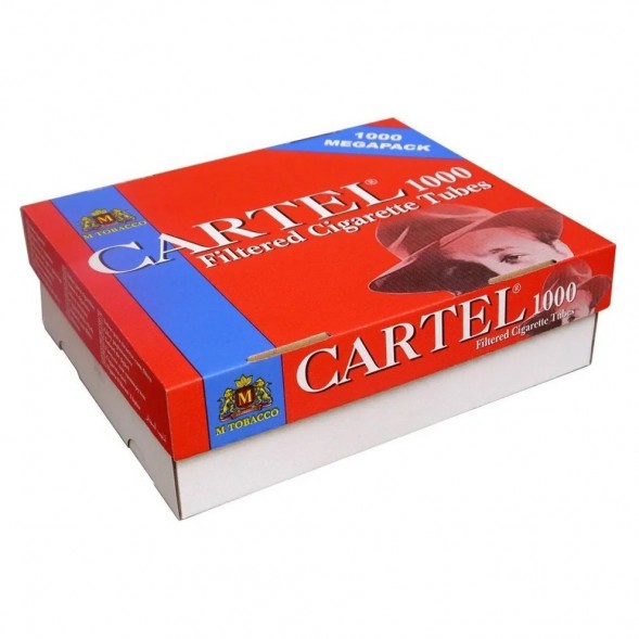 Гильзы сигаретные Cartel - 84x15 мм (1000 штук) купить в Томске