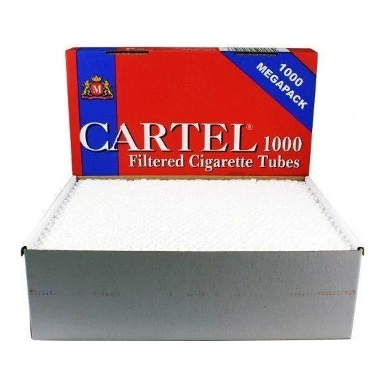 Гильзы сигаретные Cartel - 84x15 мм (1000 штук) купить в Томске