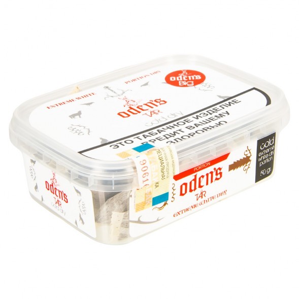 Табак жевательный ODENS - TAR Big (50 грамм, Россия) купить в Томске
