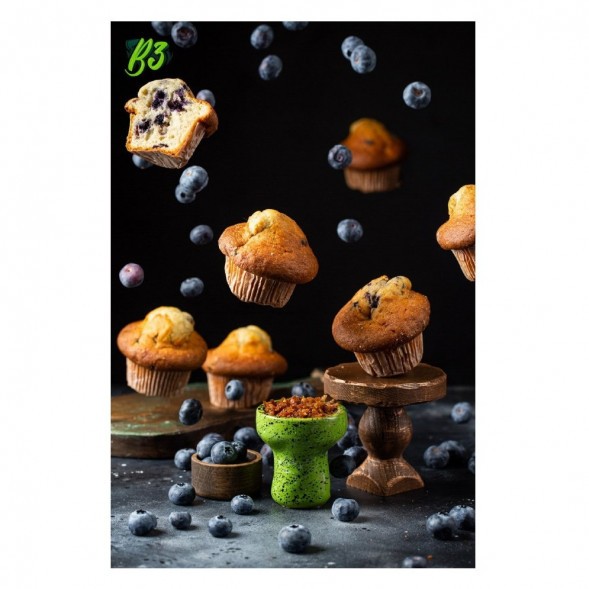 Табак B3 - Blueberry Muffin (Черничный Маффин, 250 грамм) купить в Томске