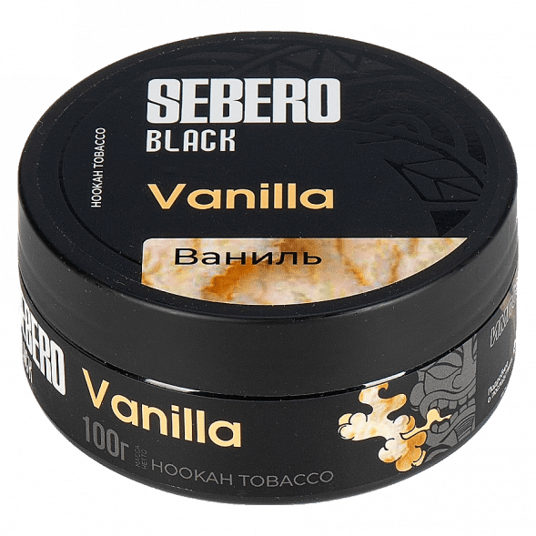 Табак Sebero Black - Vanilla (Ваниль, 100 грамм) купить в Томске