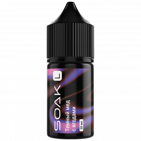 Жидкость SOAK L30 - Dark Honey Berries (Тёмный Мёд с Ягодами, 30 мл, 2 мг) купить в Томске