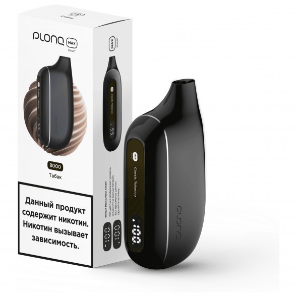 PLONQ MAX SMART - Табак (8000 затяжек) купить в Томске