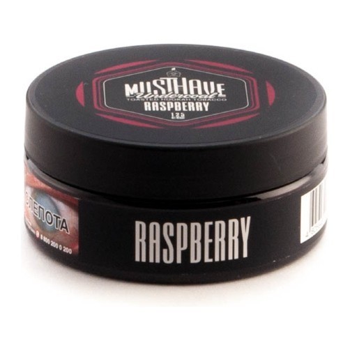 Табак Must Have - Raspberry (Малина, 125 грамм) купить в Томске