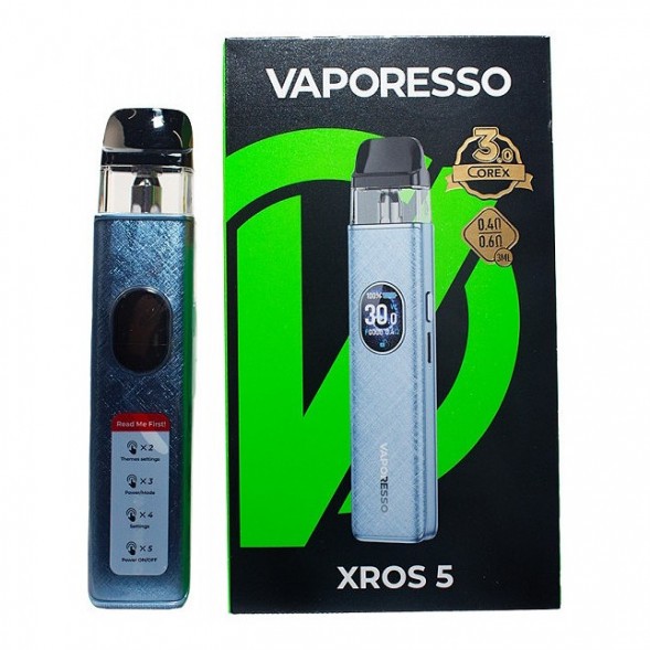 Электронная сигарета Vaporesso XROS 5 - Blue Silk купить в Томске