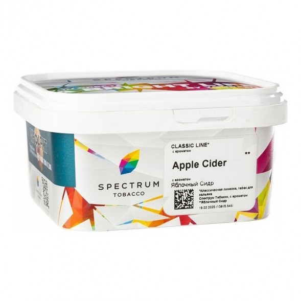 Табак Spectrum - Apple Cider (Яблочный Сидр, 200 грамм) купить в Томске