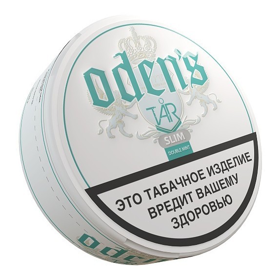 Табак жевательный ODENS - TAR Double Mint Slim (10 грамм, Россия) купить в Томске