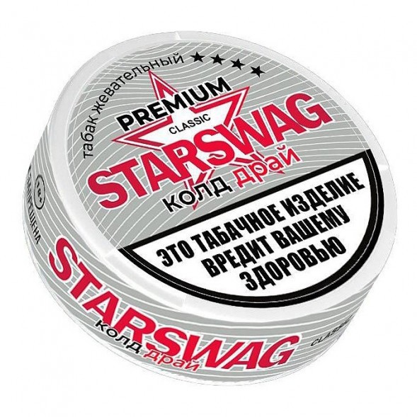 Табак жевательный STARSWAG - Колд Драй (10 грамм) купить в Томске
