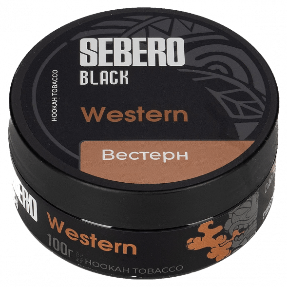 Табак Sebero Black - Western (Вестерн, 100 грамм) купить в Томске
