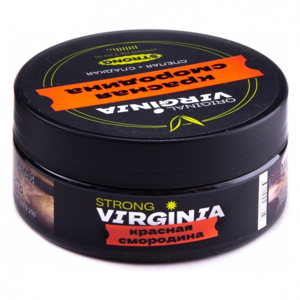 Табак Original Virginia Strong - Красная смородина (100 грамм) купить в Томске
