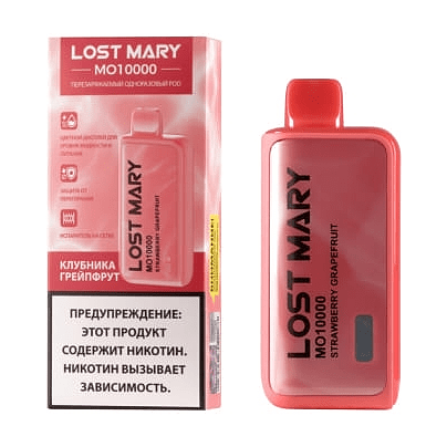 LOST MARY MO - Клубника Грейпфрут (Strawberry Grapefruit, 10000 затяжек) купить в Томске