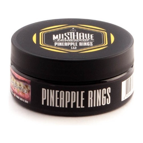 Табак Must Have - Pineapple Rings (Ананасовые кольца, 125 грамм) купить в Томске